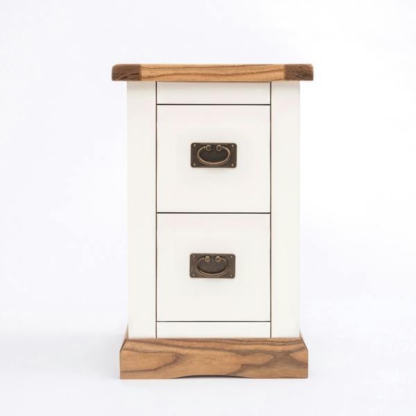 Tropea 2 Drawer Petite Bedside Table