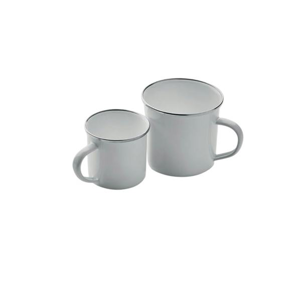 MidOcean Plateado S Enamel Sublimation 200ml Mug - White - 