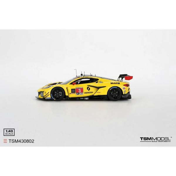 MCSlots Chevrolet Corvette Z06 GT3.R #3 Corvette Racing By Pratt Miller Motorsports 2024 IMSA Daytona 24Hrs 1:43 Scale TSM430802