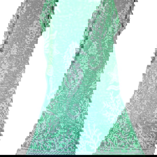 Cotton and Olive Seahorse Cotton Jacquard Hammam Towel