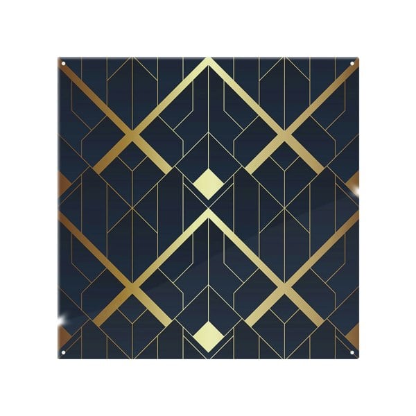 Benjamin Tate Design Luxury Gold Art Deco Splash Back