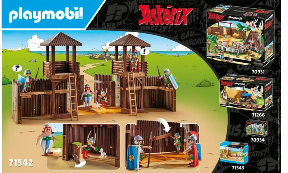 Playmobil Asterix Roman Camp with Asterix & Obelix