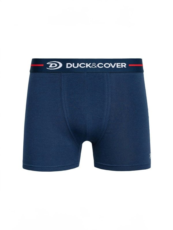 Duck and Cover Edelman Boxers 3pk Navy/Red