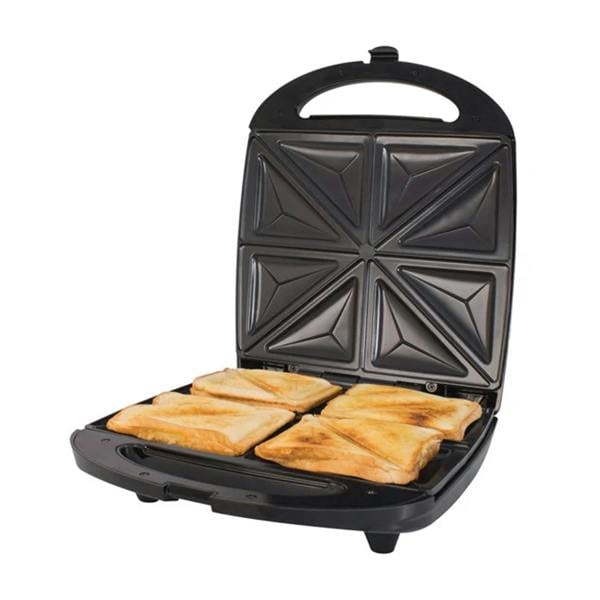 Dragodirect 4 Portion Sandwich Maker Stainless Steel Toastie Machine