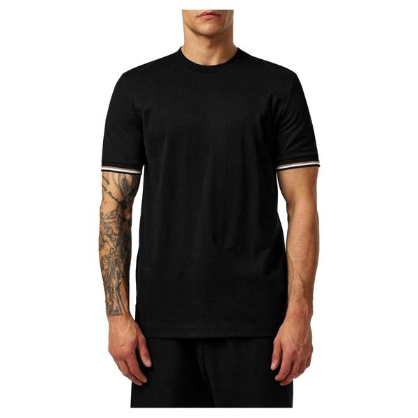 Boss Mens Hbb Thompson 04 Premium Cotton Regular T-Shirt - Black - 