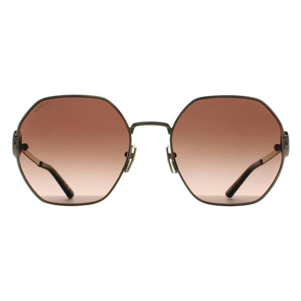 Gucci Sunglasses GG2046S 003 Gold Brown Gradient