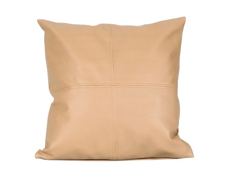 Velosso Faux Leather Cushion - 56cm x 56cm