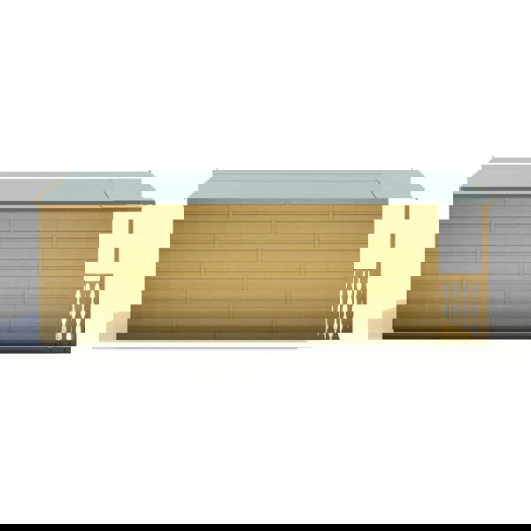 Shire Delamora 8x18 summerhouse with verandah - Best Shed