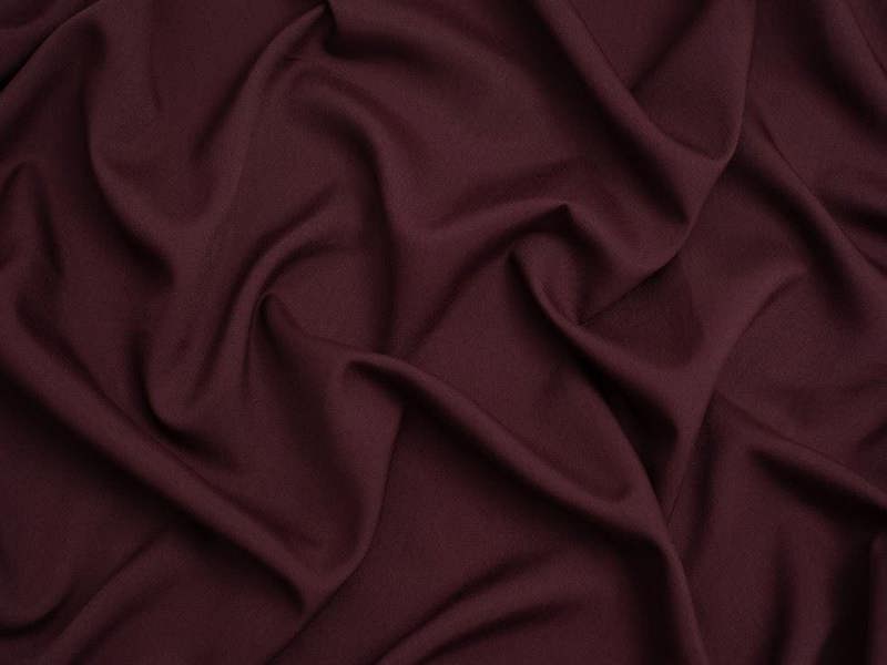 Minerva Core Range Minerva Soft Touch Crepe Fabric - Plain Design Dressmaking Fabric, 110 cm / 44" Wide - per metre