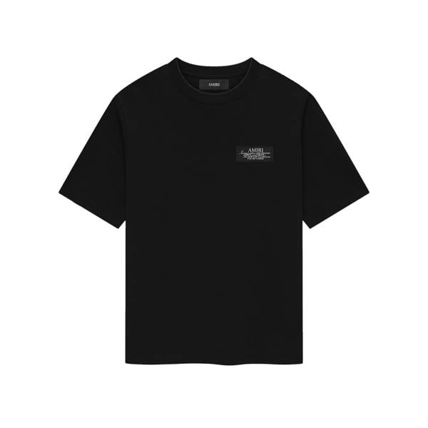 Amiri Spirit Logo T-Shirt   in  Black