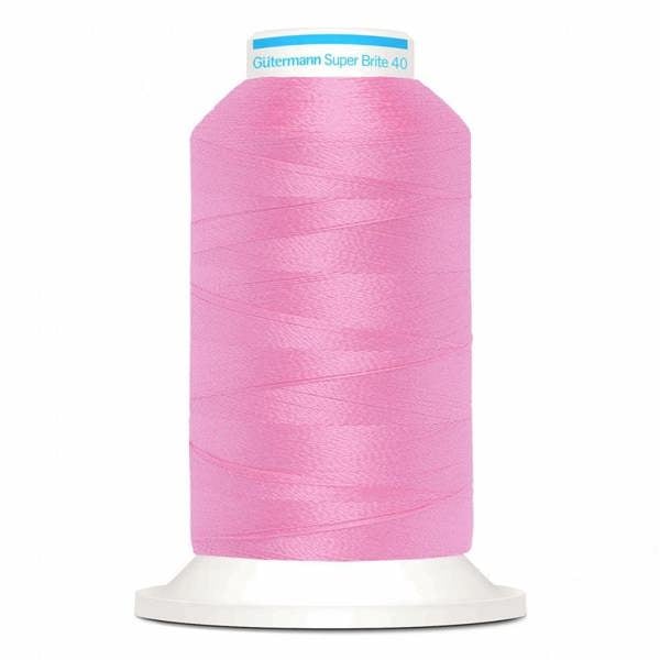 Gutermann Super Brite Polyester 40 Embroidery Thread 1000m Polyester Thread Suitable For Embroidery