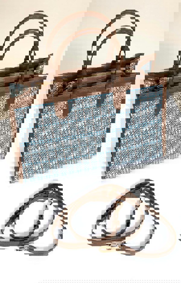 Alie Street London Ashbourne Handbag (Caspian Blue)