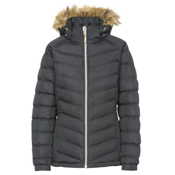 Trespass Womens/Ladies Nadina Waterproof Padded Jacket - Black - 