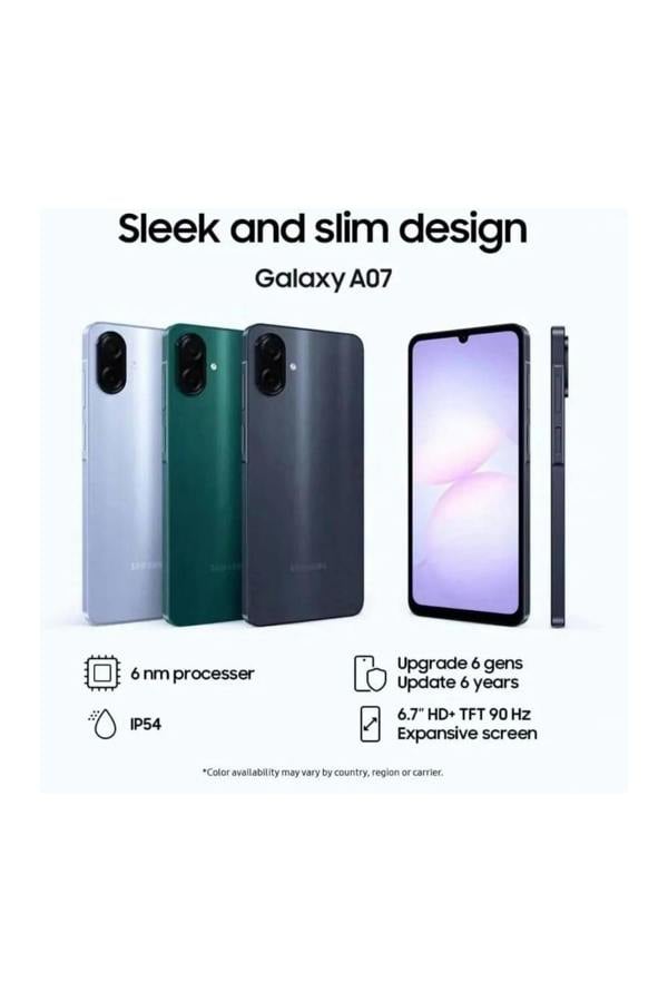Samsung Galaxy A07 128GB 4GB RAM 6.7" LTE Dual SIM Smartphone