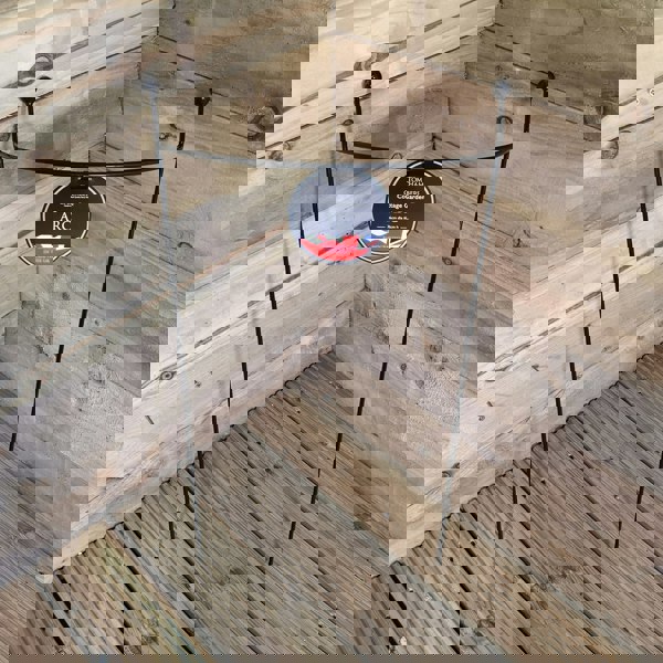 Samuel Alexander 2 Pack of Tom Chambers Cottage Heavy Duty Black Metal Steel Herbaceous Garden Plant Support Arc Small 60cm x 36cm