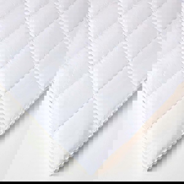 HOMESCAPES Super Microfibre Mattress Topper