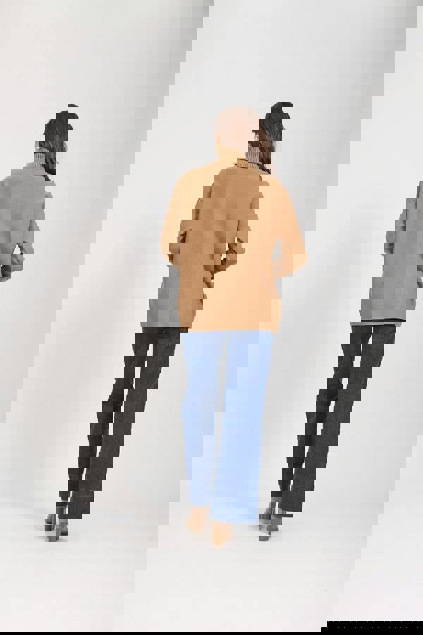 Mudflower Roll Neck Batwing Jumper