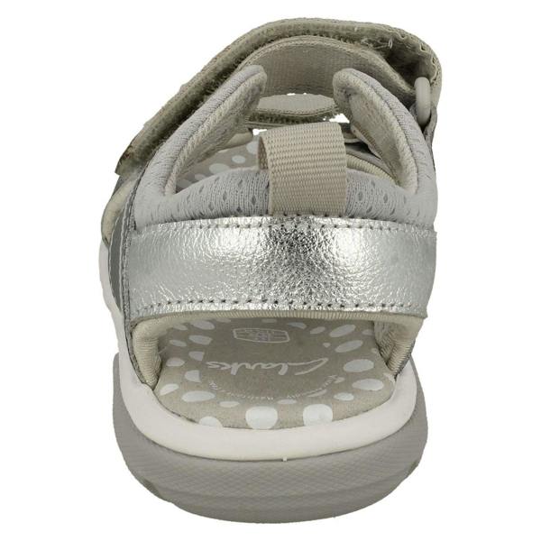 Clarks Childrens Clarks Hook And Loop Sandals Rocco Tide K