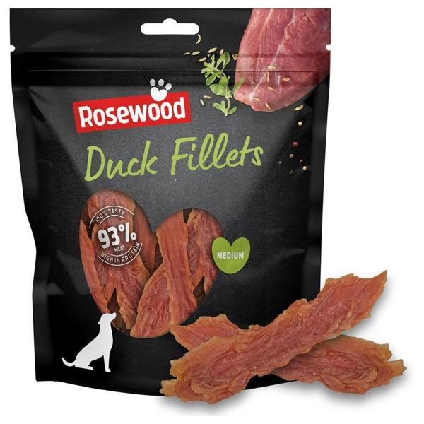 Rosewood Duck Fillets for Dogs Grain Free Value Pack 320g
