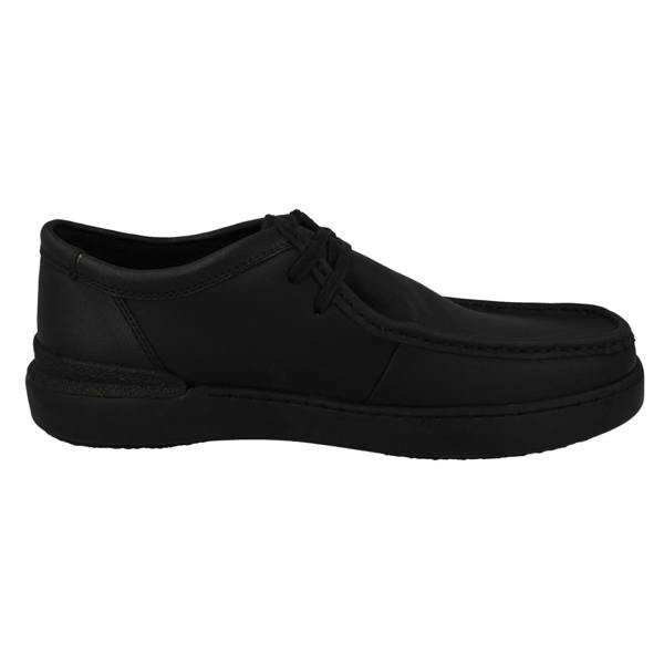 Clarks Mens Clarks Moccasin Detailed Lace Up Shoes Court Lite Wally