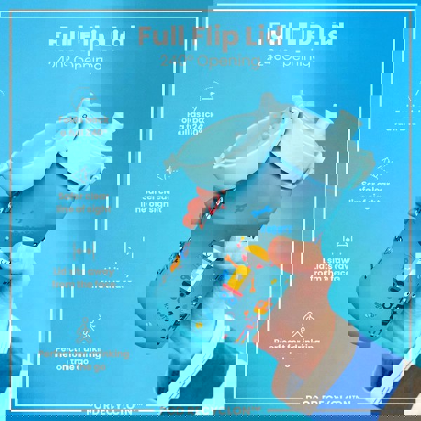 ION8 Leak Proof Kids Water Bottle, Recyclon, Robots, 350ml (12oz)