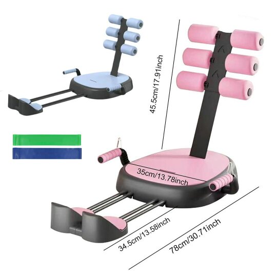 Havendro Ab Machine exercise Abdominal Crunch Trainer for Home Gym Core Workout Equipment