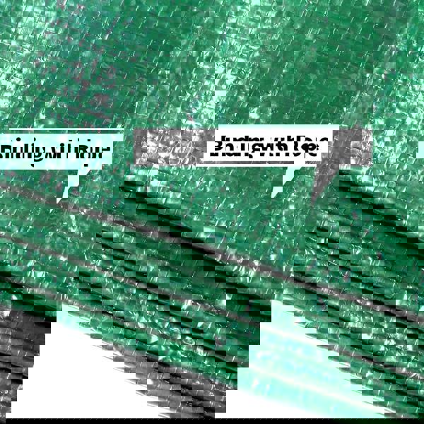 KAV Universal Premium Cover Tarpaulin Waterproof Heavy Duty Tarp with Eyelets Ground Sheet in Green for Garden Furniture, Pool, Car, Truck (10M x 12M)