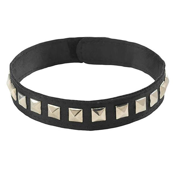 Bristol Novelty Unisex Adults Studded Choker - Black - 