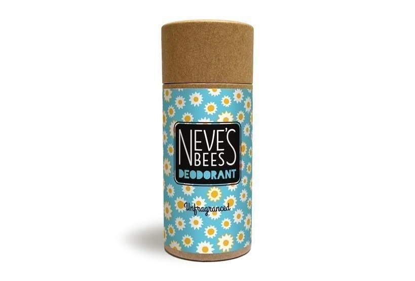 Natural, aluminium-free, unfragranced deodorant