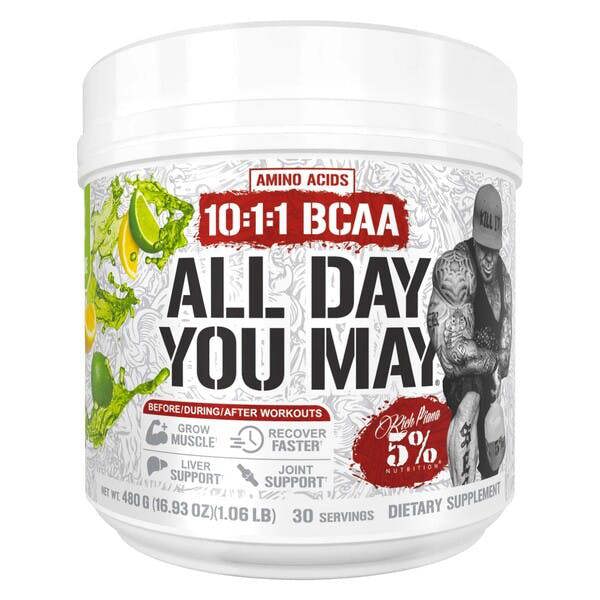 5% Nutrition AllDayYouMay - Legendary Series, Lemon Lime - 480g