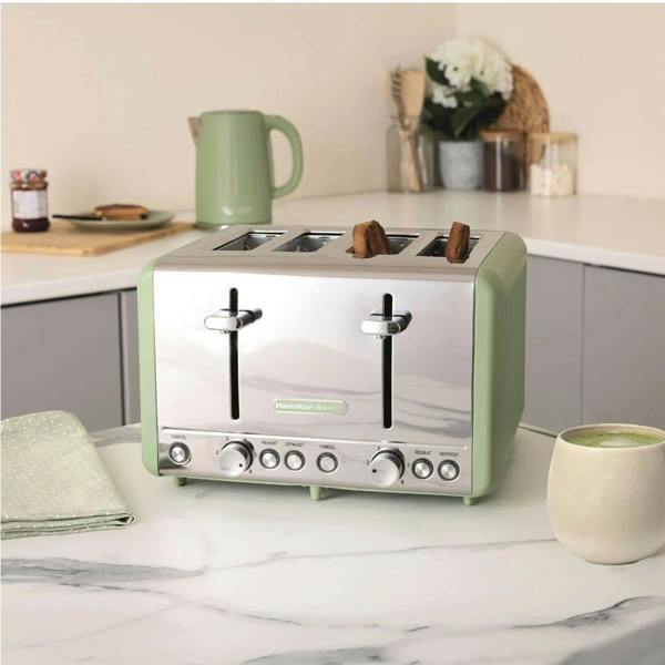 Hamilton Beach Harmony Kettle & Toaster Set - Matcha - Hamilton Beach UK