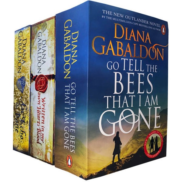 Orion Outlander Series 3 Books Set by Diana Gabaldon Go Tell the Bees that I am Gone