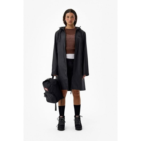 Hunter Andrea Unisex Black Rain Coat