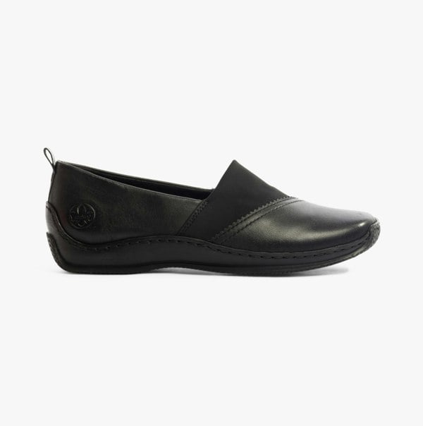Rieker L1790-00 Womens Shoes - Black