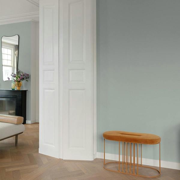 Grandeco Boutique Nursery Pure & Protect Cirrus Woven Linen Textured Antibacterial Wallpaper, Aqua