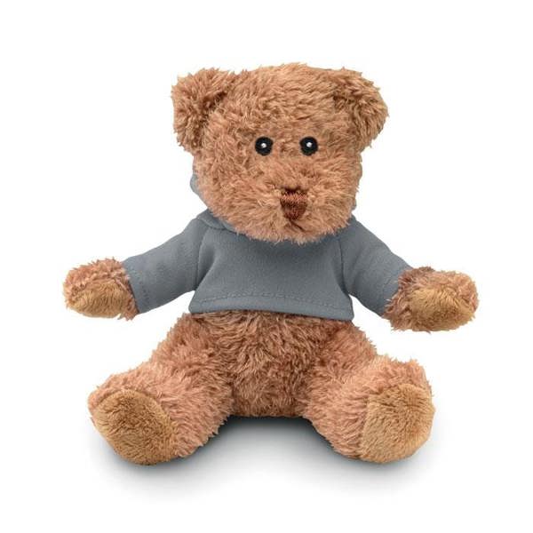 MidOcean Johnny T-Shirt Teddy Bear - Grey - 