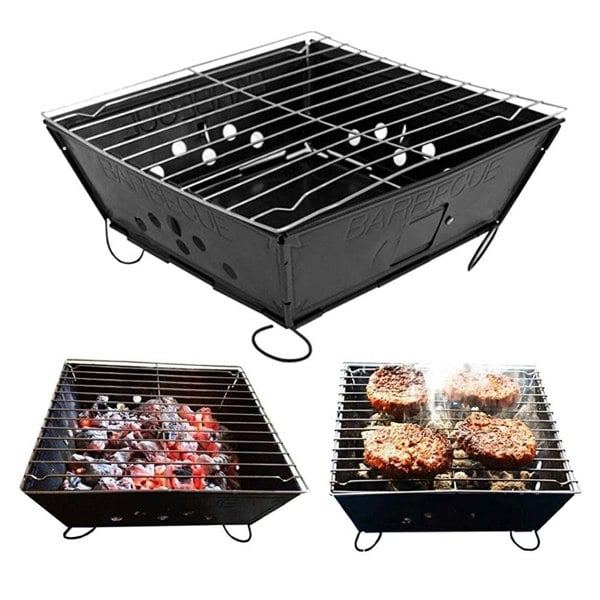 Fresh Grills Portable BBQ with Cherrywood Wood Chips