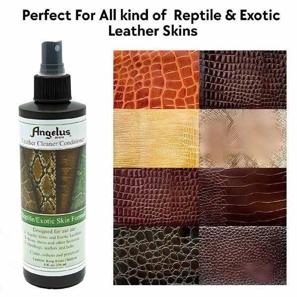Angelus Reptile & Exotic Skin Cleaner & Conditioner - Delicate Care 8oz