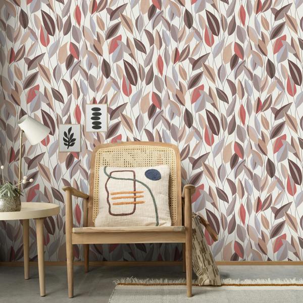 Erismann Foliage Leaf Wallpaper