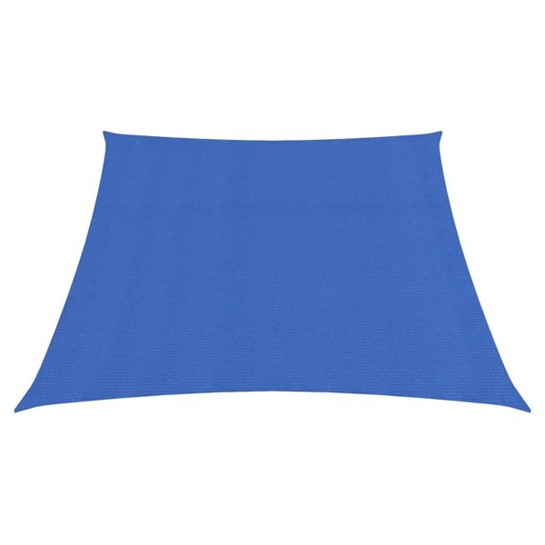 Berkfield Sunshade Sail 160 g/må_ Blue 3/4x2 m HDPE