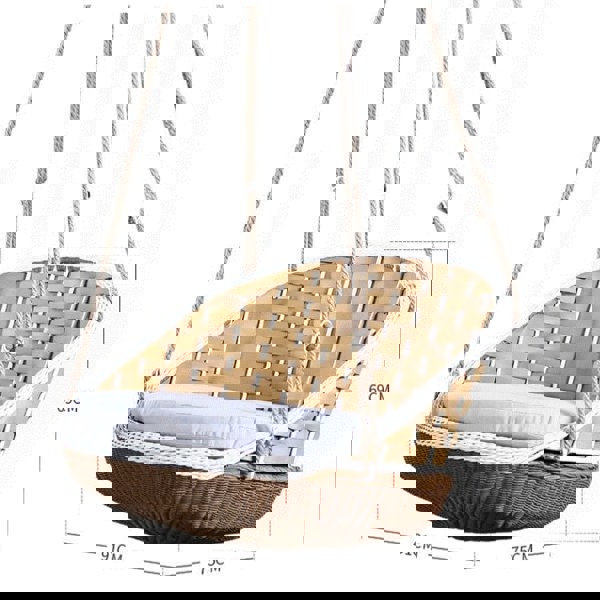 SU121 Swing Hanging Armchair, Outdoor Furniture, Rattan-Weilai-Weilai Concept