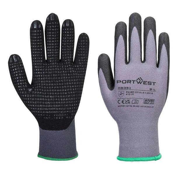 Grip 15 Nitrile Sandy Dotted Essential Multipack (Pk12) - Hi-Vis Trousers
