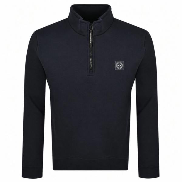 Marshall Artist Siren 1/4 Zip Sweatshirt Navy