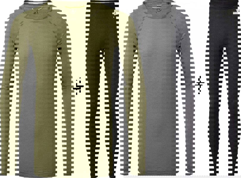 Artilect Men's Boulder 125 Crew Neck Base Layer COMBO