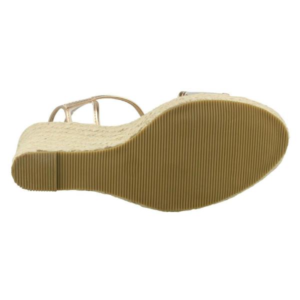 Savannah Ladies Savannah Transparent Strap Wedges