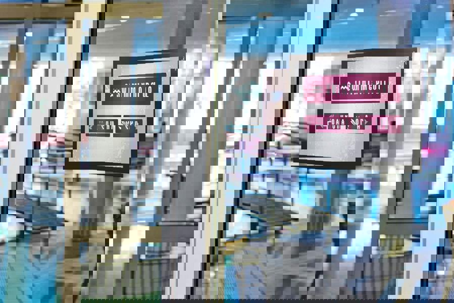 Durable DURAFRAME Self Adhesive Magnetic Signage Frame | 10 Pack | A4 Black