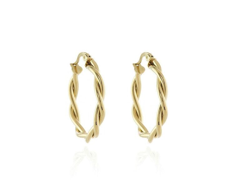 Cachet London Olena Gold Hoop Earrings