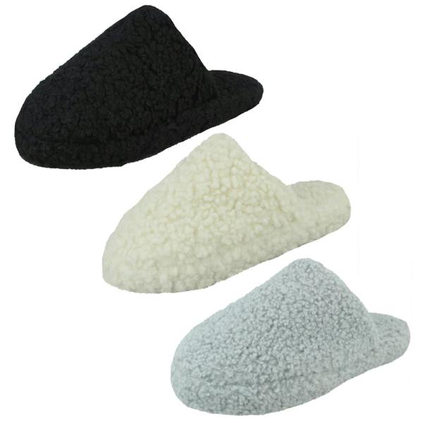 Spot On Ladies Slip On Mule Slippers X2126