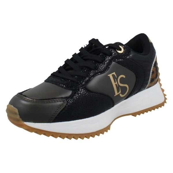 Elle Sport Ladies Elle Sport Casual Lace Up Trainers F7384