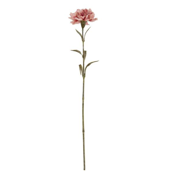 Wyld Haus Set of 3 Artificial Flowers Pink Carnation Stems
